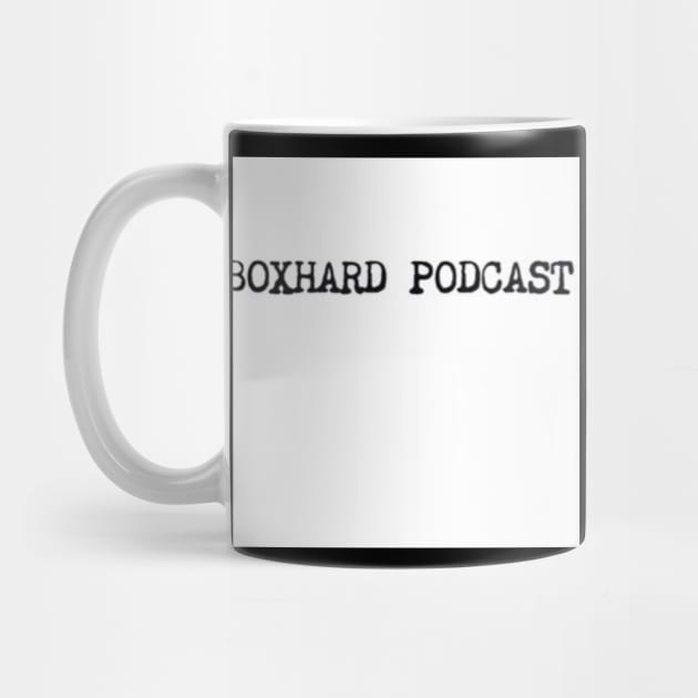 BoxHard Podcast Squared Logo by BoxHard Boxing Podcast